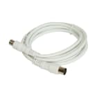 Decelect Forgos - Cordon TV male-femelle fiches 9,5 mm 1,5m