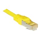 Decelect Forgos - Cordon RJ45 RJ45 jaune Cat.5E FTP 100OHMS generique male 0,5m