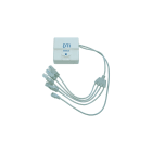 Decelect Forgos - DTI Prise RJ45 Parafoudre - Precable 4 RJ45 et 1 RJ11
