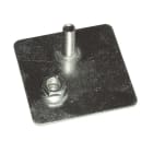 Decelect Forgos - Pattes fixation arriere 18mm - Lot de 2 pieces