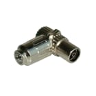 Decelect Forgos - Prise coaxiale coudee femelle 9,52mm