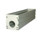 Decelect Forgos - Flasque droite rainuree pour cote gauche avec percage presse-etoupe