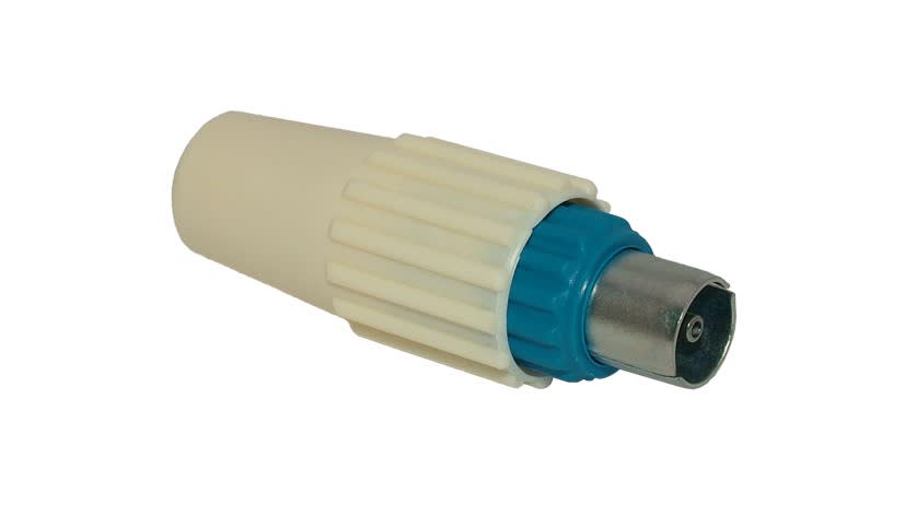 Decelect Forgos - FICHE COAXIALE MALE 9.52 MM EN BOITE DE 20