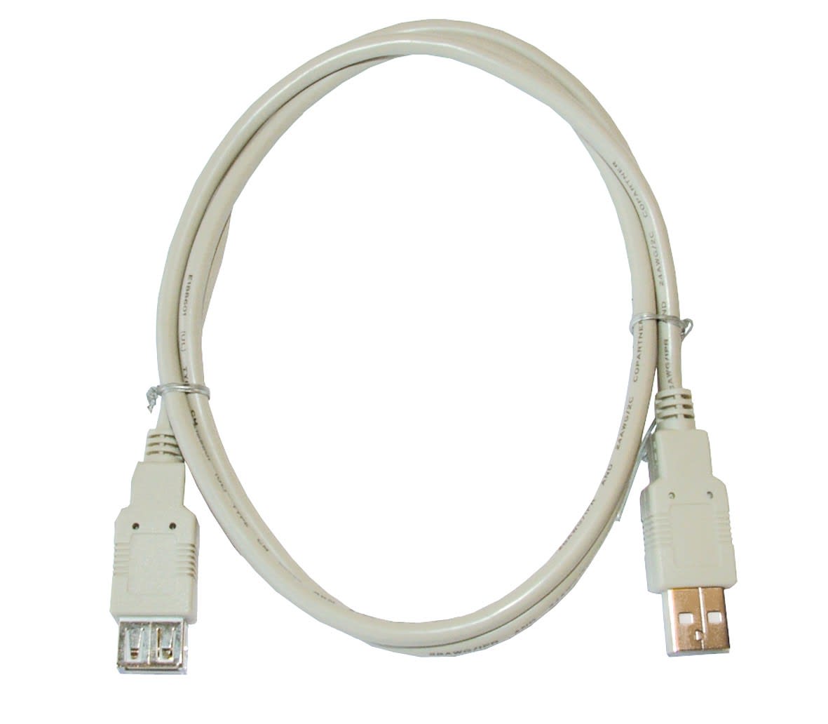 Decelect Forgos - CORDON USB MALE 2A-A 1M