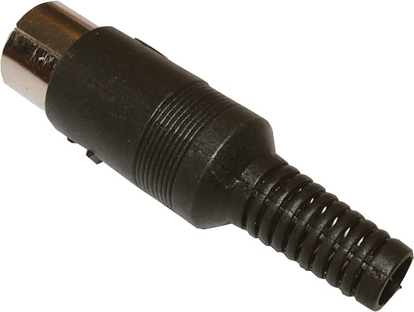 Decelect Forgos - FICHE DIN MALE PLASTIQUE 4 CONTACTS