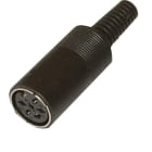 Decelect Forgos - FICHE DIN MALE PLASTIQUE 8 CONTACTS