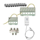 Decelect Forgos - Kit Grade 3 : 1 DTI Modulaire RJ11-RJ45,10 embases RJ45 Cat6A,1 SPLIFT 4 sorties