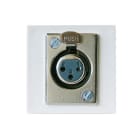 Decelect Forgos - PLASTRON MICRO EQUIPE XLR FEMELLE 45X45