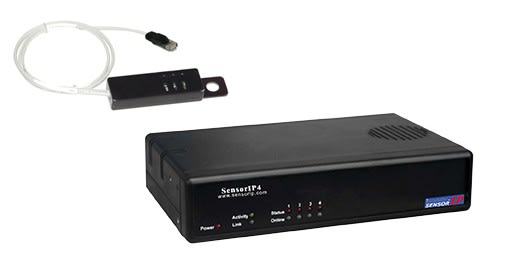Decelect Forgos - Boitier Sensor IP 4 (avec 1 sonde double de Temperature et humidite)