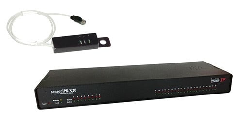 Decelect Forgos - Boitier Sensor IP 8 X20 (8 ports capteur + 20 Contacts secs)