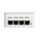 Decelect Forgos - Switch Ethernet 4 ports RJ45 90x45mm