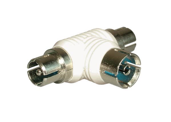 Decelect Forgos - TE COAXIAL 1 FEMELLE - 2 MALES 9.52 MM