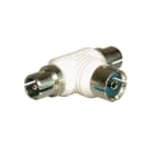 Decelect Forgos - TE COAXIAL 1 MALE - 2 FEMELLES 9.52 MM
