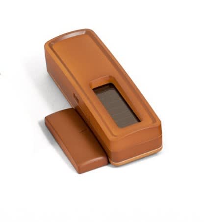Decelect Forgos - Detecteur d'ouverture de fenetre et porte - bois fonce