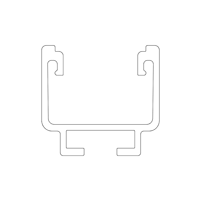 K2 Systems - SolidRail Light - 2.40 m