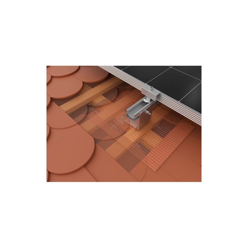 K2 Systems - SingleHook FLA sheet metal red
