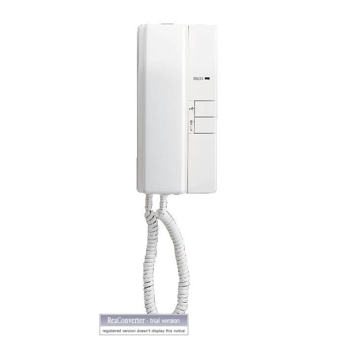 Aiphone - Ensemble guichet comprenant centrale, base pour micro (prévoir ps2420dm)