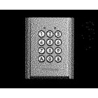 Aiphone - Clavier saillie résistant au vandalisme, éclairé 100 codes 2 relais 12/24vca-cc