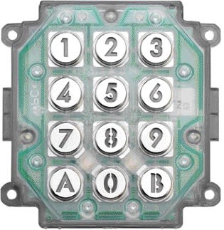 Aiphone - Module clavier codé seul livré sans façade