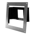 Aiphone - Cadre d'encastrement pour postes ax8m & ax8mv avec (1x) ax16sw