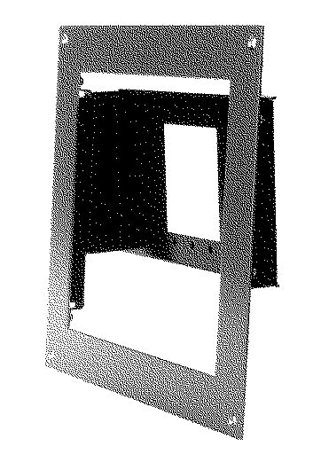 Aiphone - Cadre d'encastrement inox pour l'installation poste maître 1x AX8M ou 1 x AX8MV
