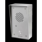 Aiphone - Platine audio AX en inox résistante au vandalisme, saillie, 1 bouton d'appel