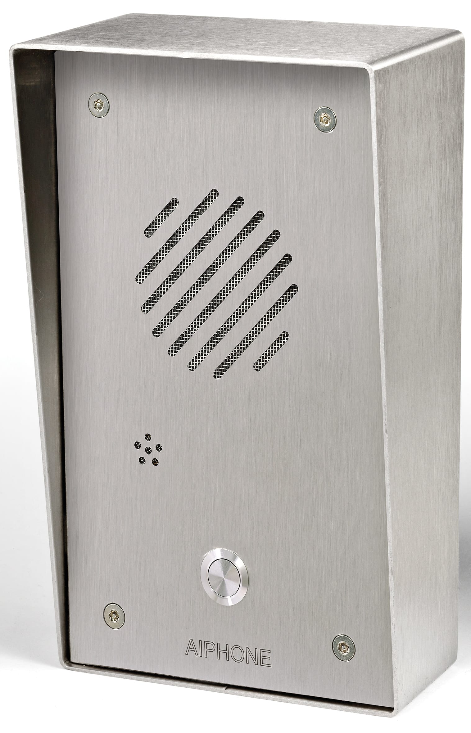 Aiphone - Platine audio inox saillie pour systeme ax