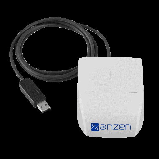 Aiphone - Encodeur de badges, pose bureau, connexion au PC en USB 2.0, IK10 / IP65