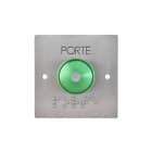 Aiphone - Bouton poussoir de sortie nonf avec led, buzzer et bouton de contact en saillie