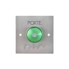 Aiphone - Bouton poussoir de sortie nonf avec led, buzzer et bouton de contact en saillie
