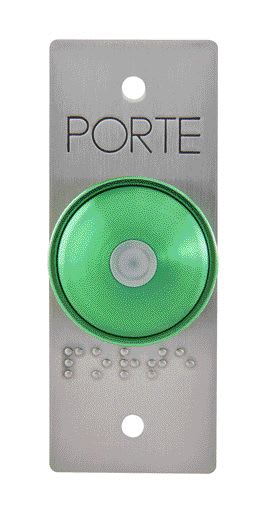 Aiphone - Bouton poussoir de sortie à double sécurités no/nf accessibilité