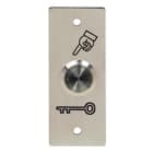 Aiphone - Bouton poussoir de sortie, en inox, encastrable et à double sécurités NO/NF