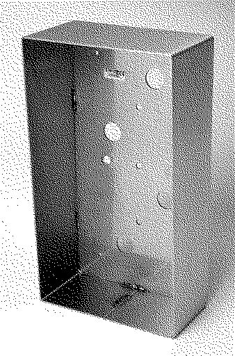 Aiphone - Cadre saillie avec visière, inox, pour clavier codé inox CIE3A ou CIE4A