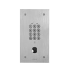 Aiphone - Clavier enc. inox résist. vandal, 100 codes/2 relais, ø 25 mm sans obturateur