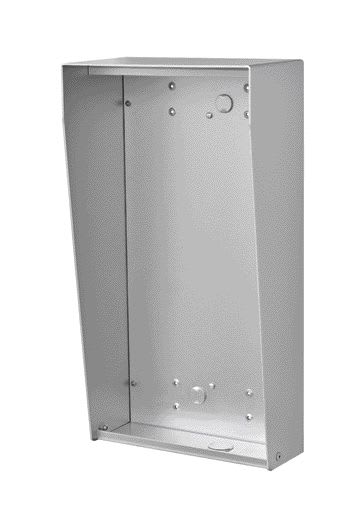 Aiphone - Cadre aluminium pour la pose saillie des platines pa12b, hauteur : 349mm