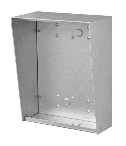 Aiphone - Cadre aluminium pour la pose saillie des platines pa1b et pa2b, hauteur : 234mm