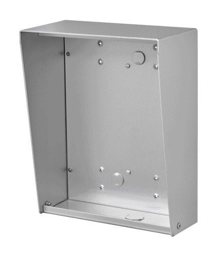 Aiphone - Cadre aluminium avec visière anti-pluie pour les platines PA1B et PA2B