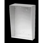 Aiphone - Cadre aluminium avec visière anti-pluie pour la pose saillie des platines PA6B