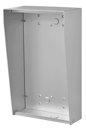 Aiphone - Cadre aluminium pour la pose saillie des platines pa8b, hauteur : 303mm