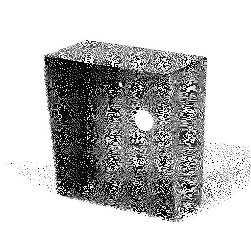 Aiphone - Cadre saillie inox avec visière pour ac10f