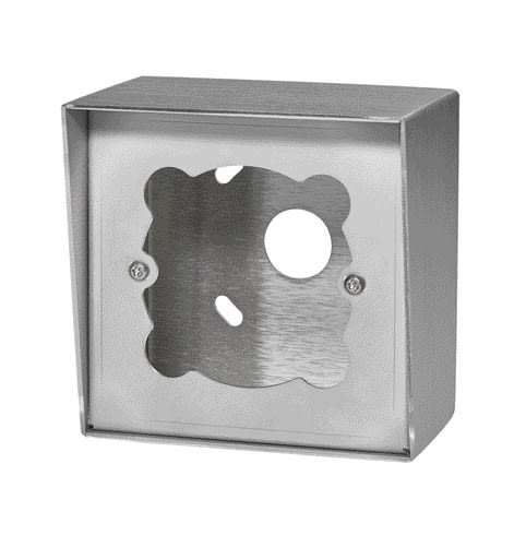 Aiphone - Cadre saillie inox avec visière pour la façade d'adaptation référence VIG60