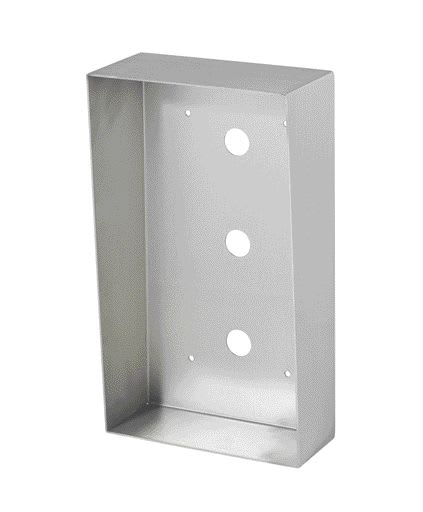 Aiphone - Cadre saillie inox avec visière pour ixssa