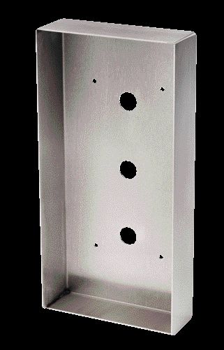 Aiphone - Cadre saillie inox avec visière pour jmdvfl