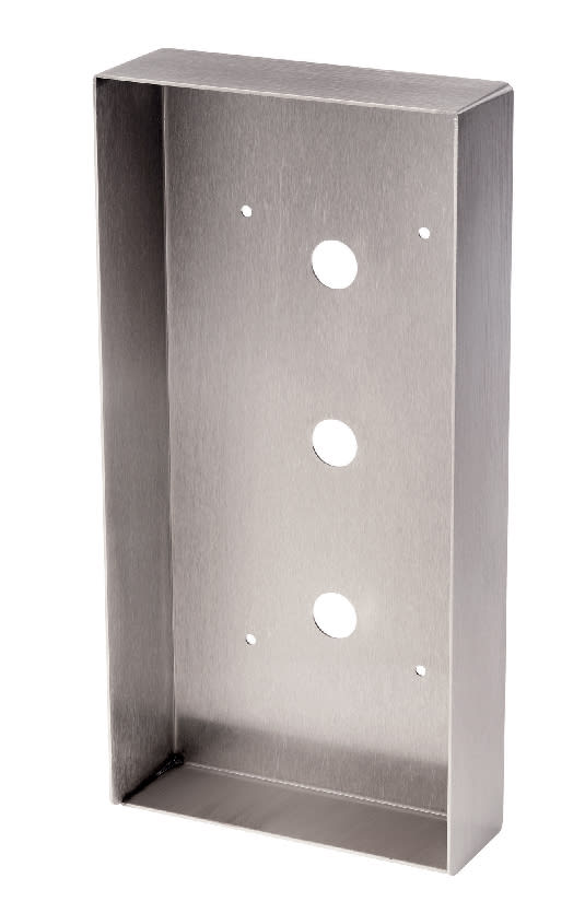 Aiphone - Cadre saillie inox avec visiere pour jmdvfl