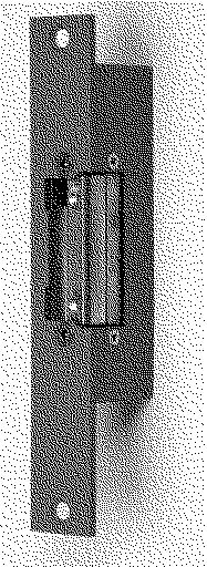 Aiphone - Gâche 1 temps encastrée ou saillie, 12vcc/300ma - 12vac/250ma simple empênage