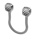 Aiphone - Flexible inox de 40 cm avec embouts pour câble diamètre maxi : 13mm