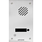 Aiphone - Façade inox encastrée 1 bouton pour dbs1ap, da1as et platine da1ds