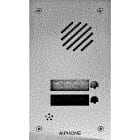 Aiphone - Façade inox 2 BP pour KITDB2, KITDA2 et platine DA2DS, pose encastrée