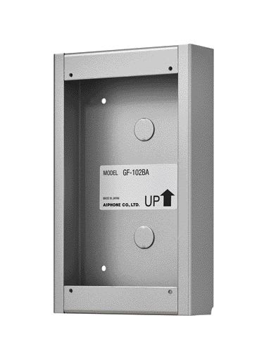 Aiphone - Cadre saillie sans visière 2 modules pour gamme gf-gh & gt