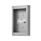 Aiphone - Cadre saillie sans visière pour pose saillie GT modulaire 1 rangée x 2 modules